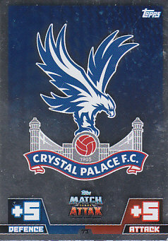 Club Badge Crystal Palace 2014/15 Topps Match Attax #73